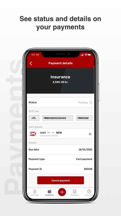 Betalingsservice Screenshot
