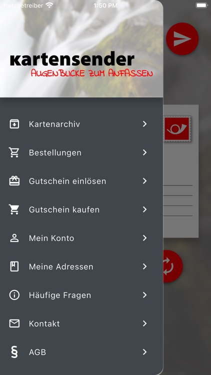 kartensender Postkarten screenshot-5