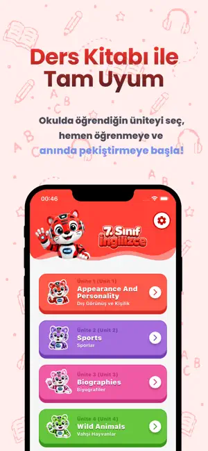 Mubi : 7. Sınıf İngilizce screenshot 2
