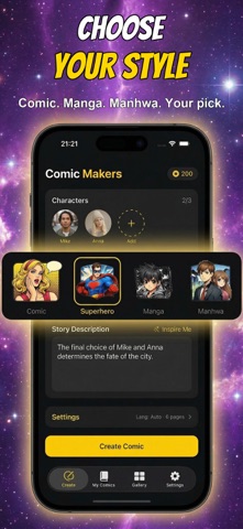 Comic Makers - AI Book Creator Screenshot 4 of 5