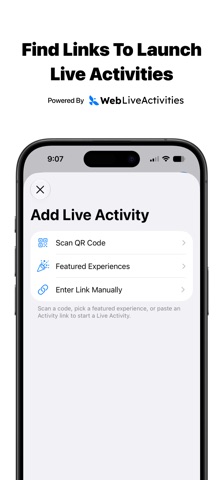 Web Live Activities Screenshot 2 of 3