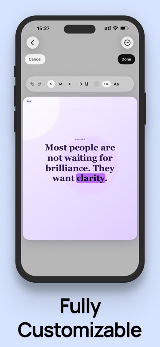 Draftly: AI Caption & Posts Screenshot 4 of 6