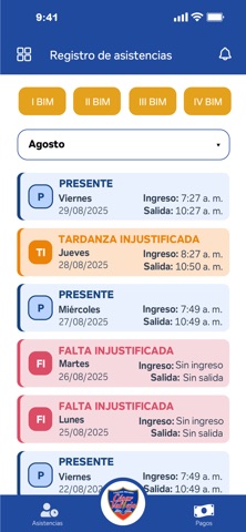 Colegio César Vallejo Vent screenshot