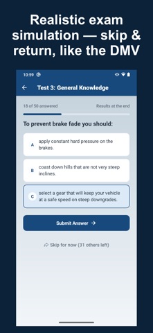 CDL Wizard: CDL Practice Test Screenshot 5 of 8