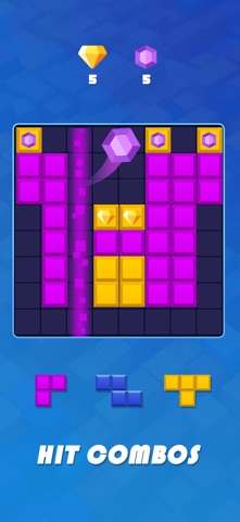 Color Block: Puzzle Blast Game iPhone screenshot