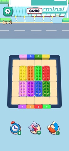 Color Block Rush: Traffic Sort Screenshot 4 of 6