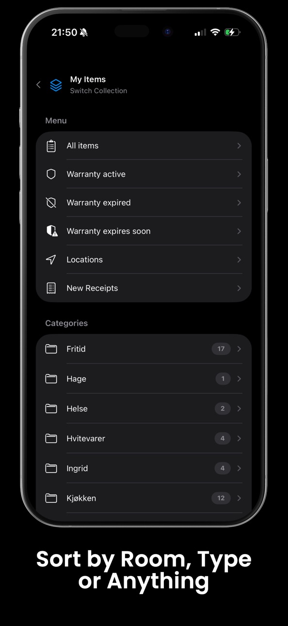 iPhone screenshot