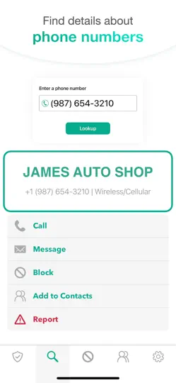 Скриншот Call Protect: Robocall Blocker на iPhone 3