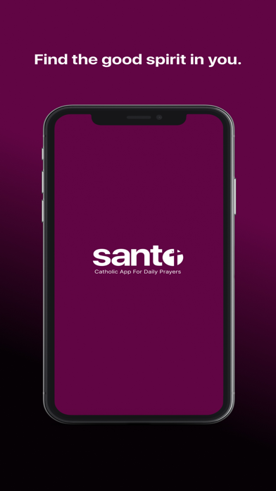 Santo Catholic App Screenshot