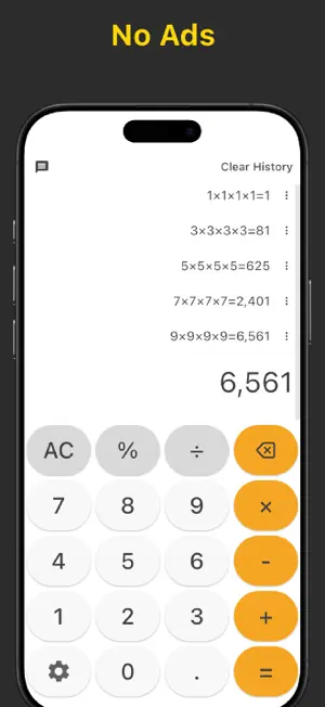 Easy Calculator - EasyCalc screenshot 1