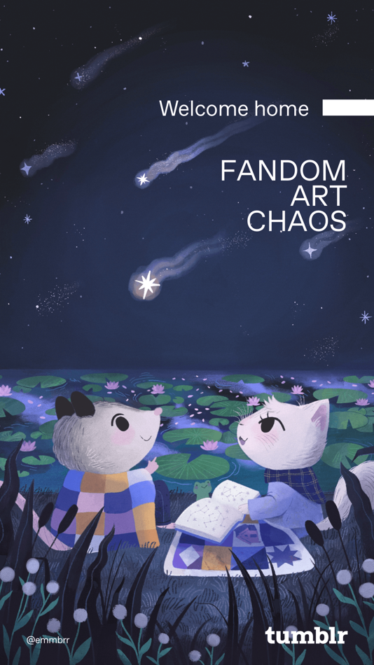 Tumblr – Fandom, Art, Chaos - 34.4 - (iOS)