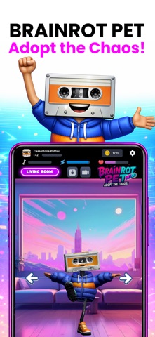 Retro Brainrot Pet: Simulator Screenshot 1 of 8