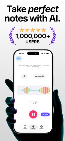 Cockatoo: AI Note Taker screenshot