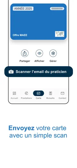 Capture d'écran de MAEE sur iPhone 6