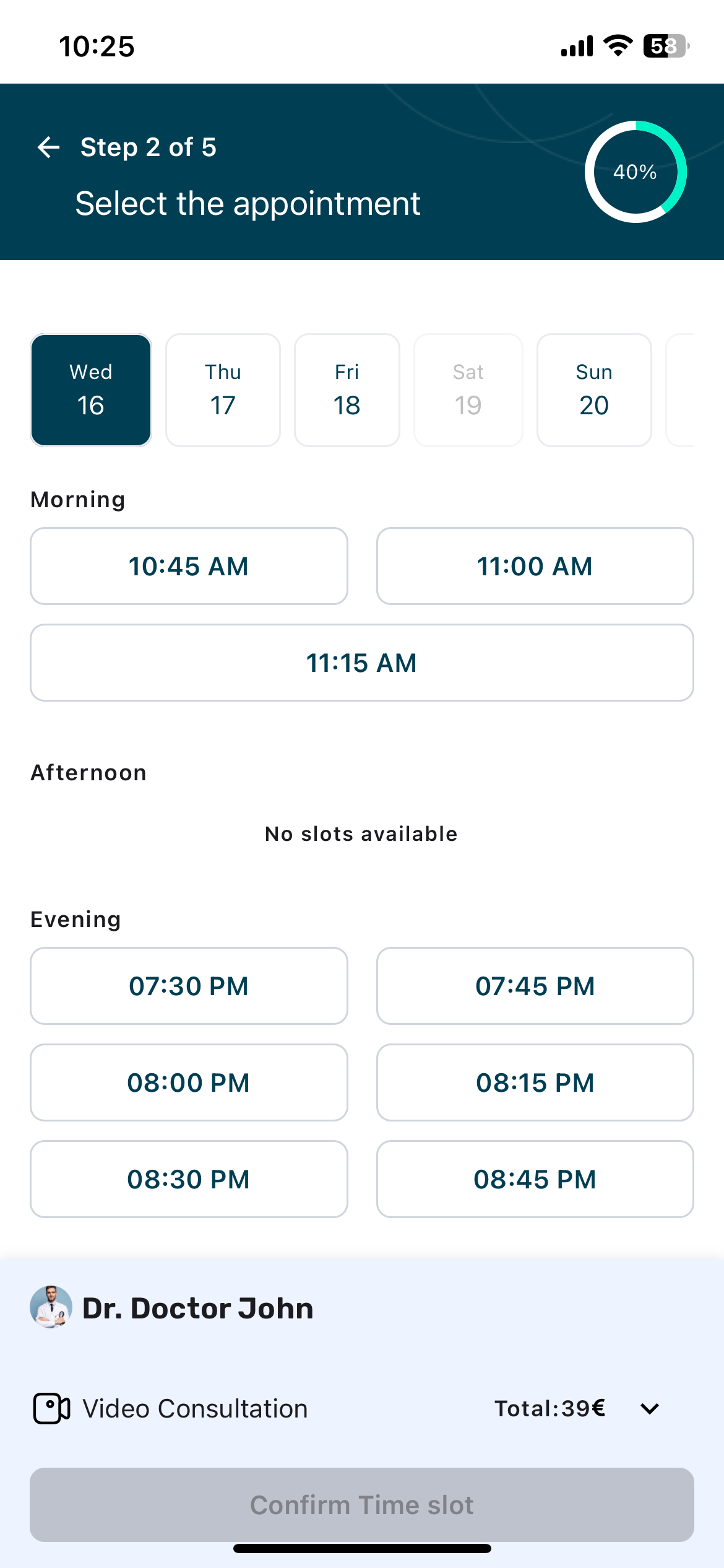 Eirdoc Online Doctor screenshot 4