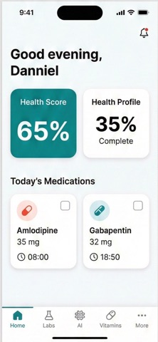 Vitarego Health screenshot