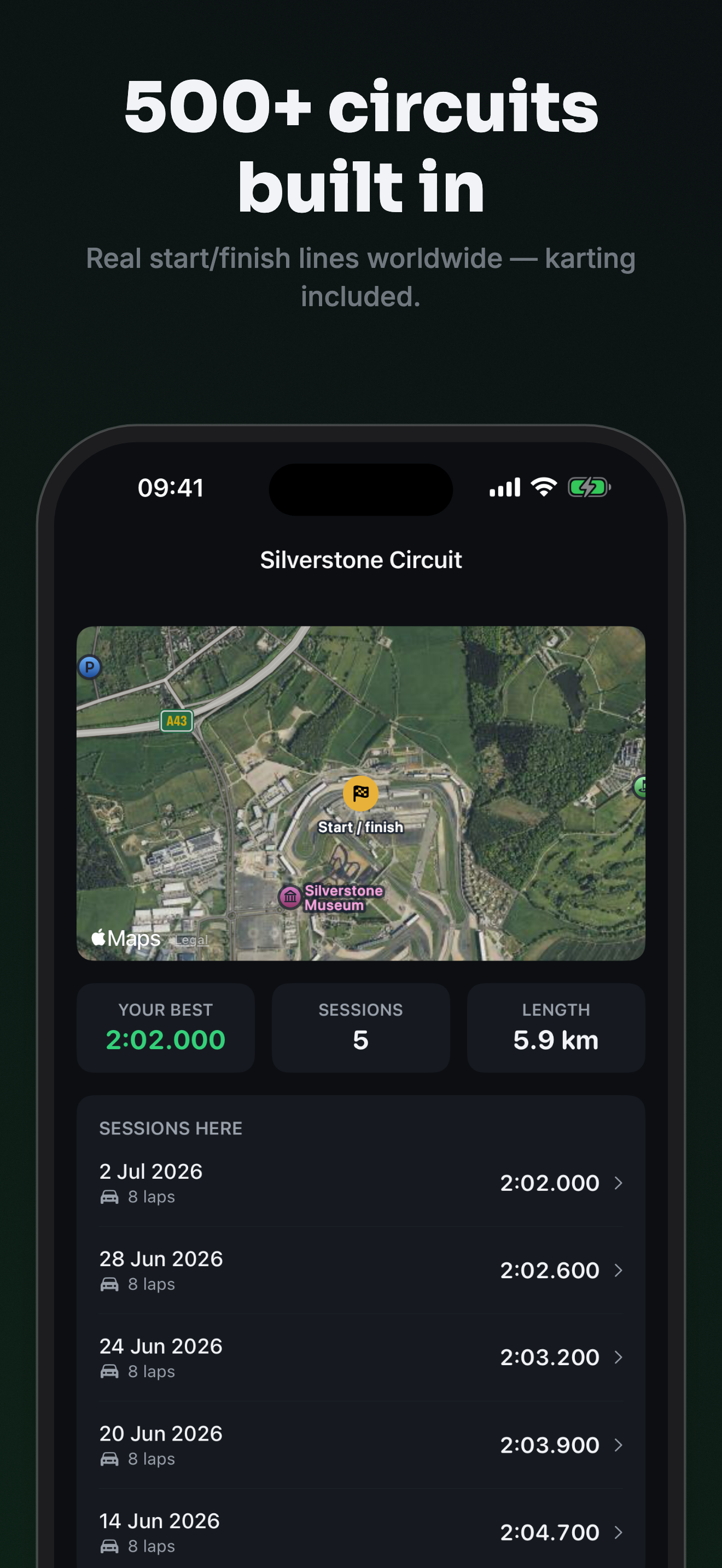 ApexLap: Lap Timer & Telemetry screenshot 5