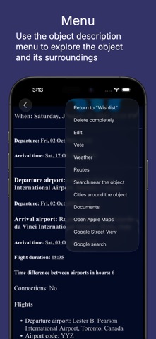 Travel Planner - enot66 iPhone screenshot