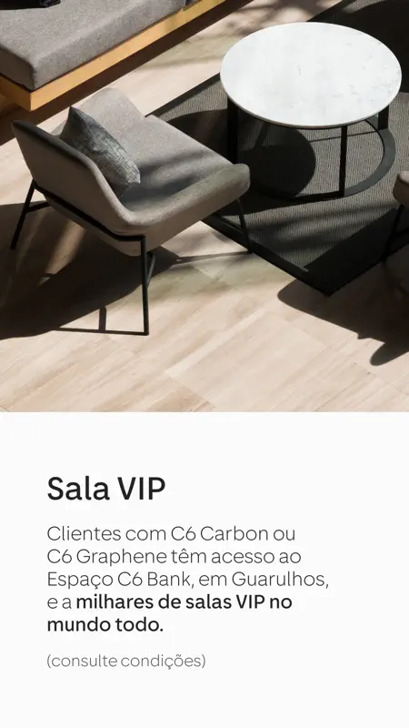 C6 Bank: Cartão, conta e mais! screenshot 6 of 8