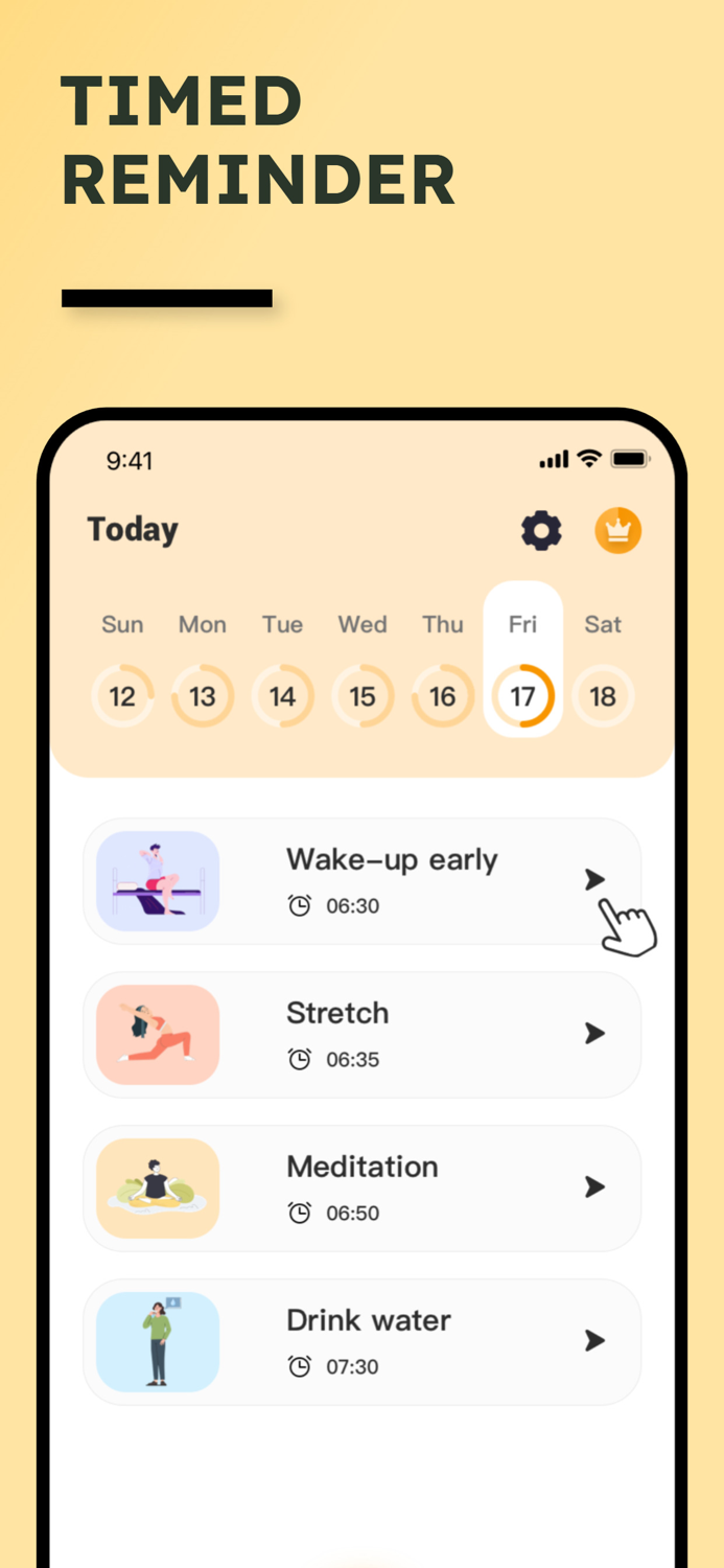 Heart rate Track：Health plan
