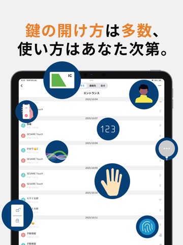 Sesame, Open Sesame iPad screenshot