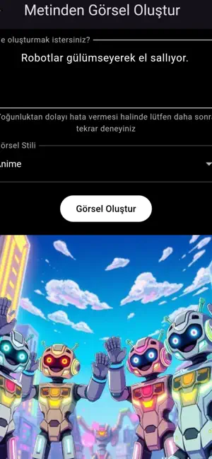 Yapay Zeka Dünyası iPhone screenshot 2