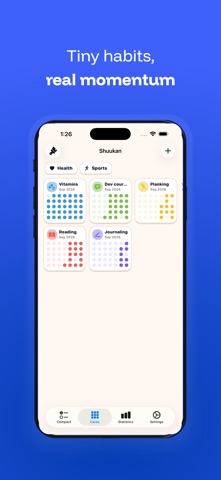 Habit Tracker Widget: Shuukan Screenshot 2 of 8