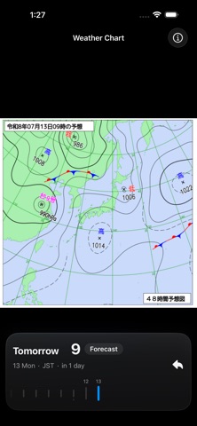 Japan Weather Chart Screenshot 5 of 6
