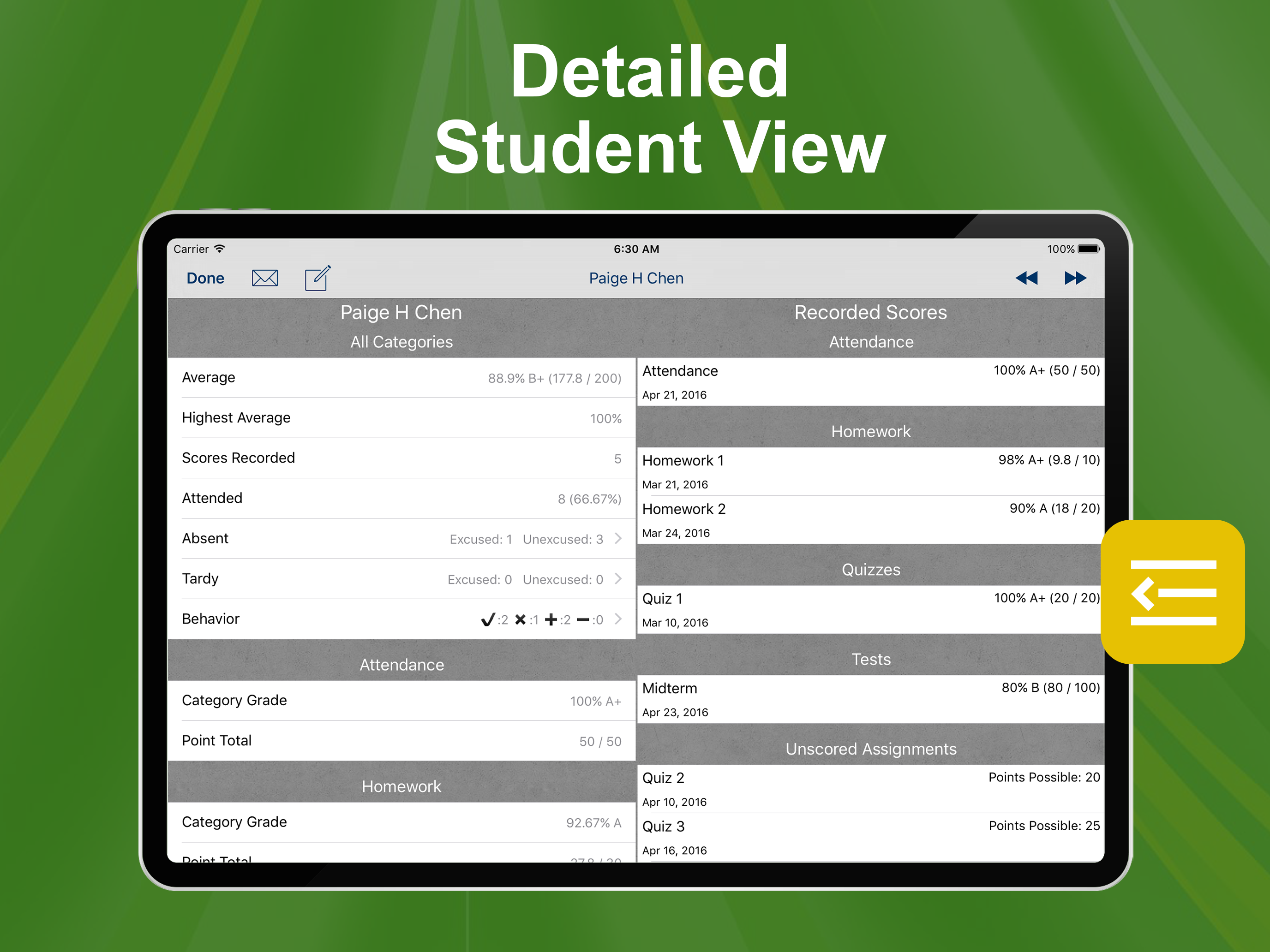GradeBook Pro: Teacher Toolkit