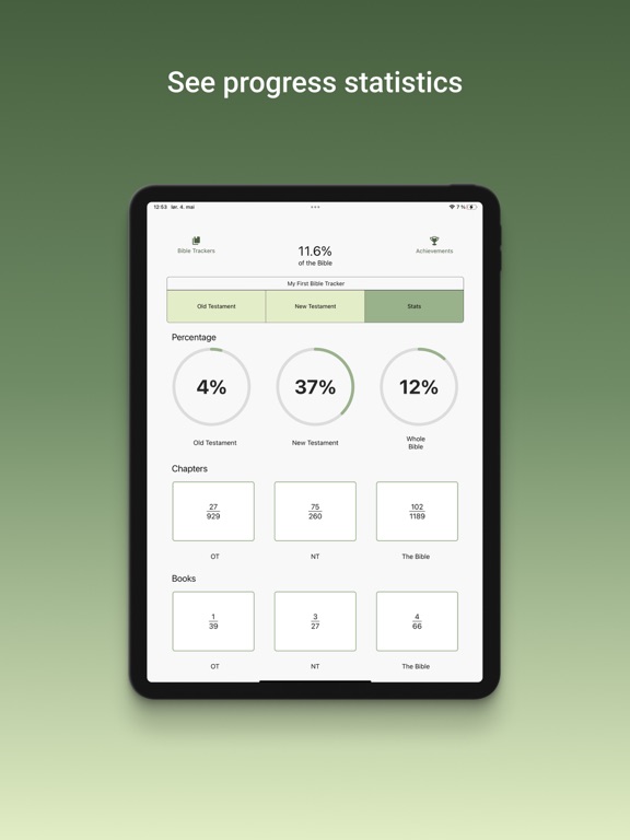 Screenshot #6 pour My Bible Tracker