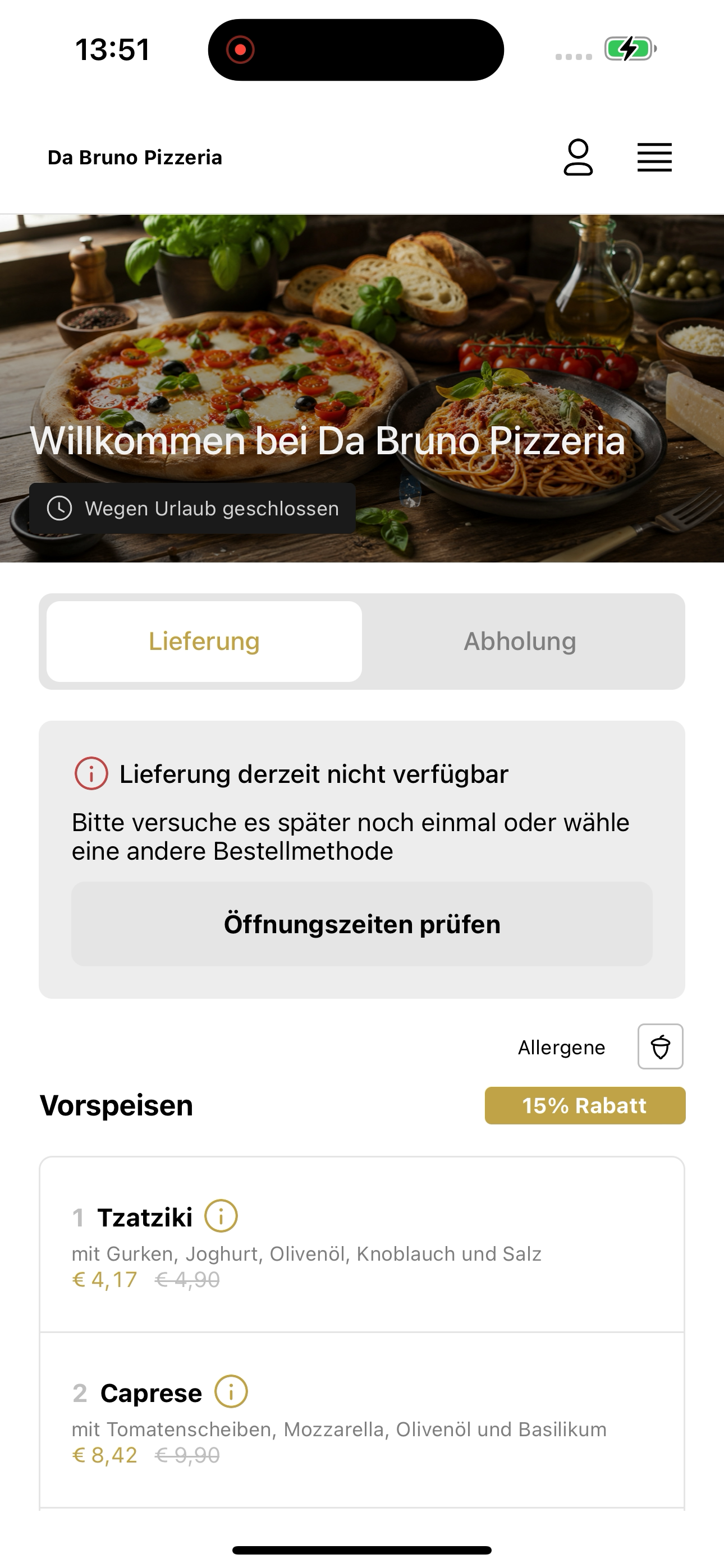 Da Bruno Pizzeria screenshot 5