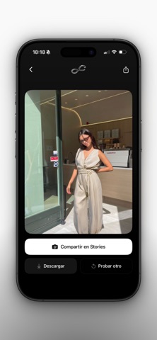fittd: Outfit try-on con IA iPhone screenshot