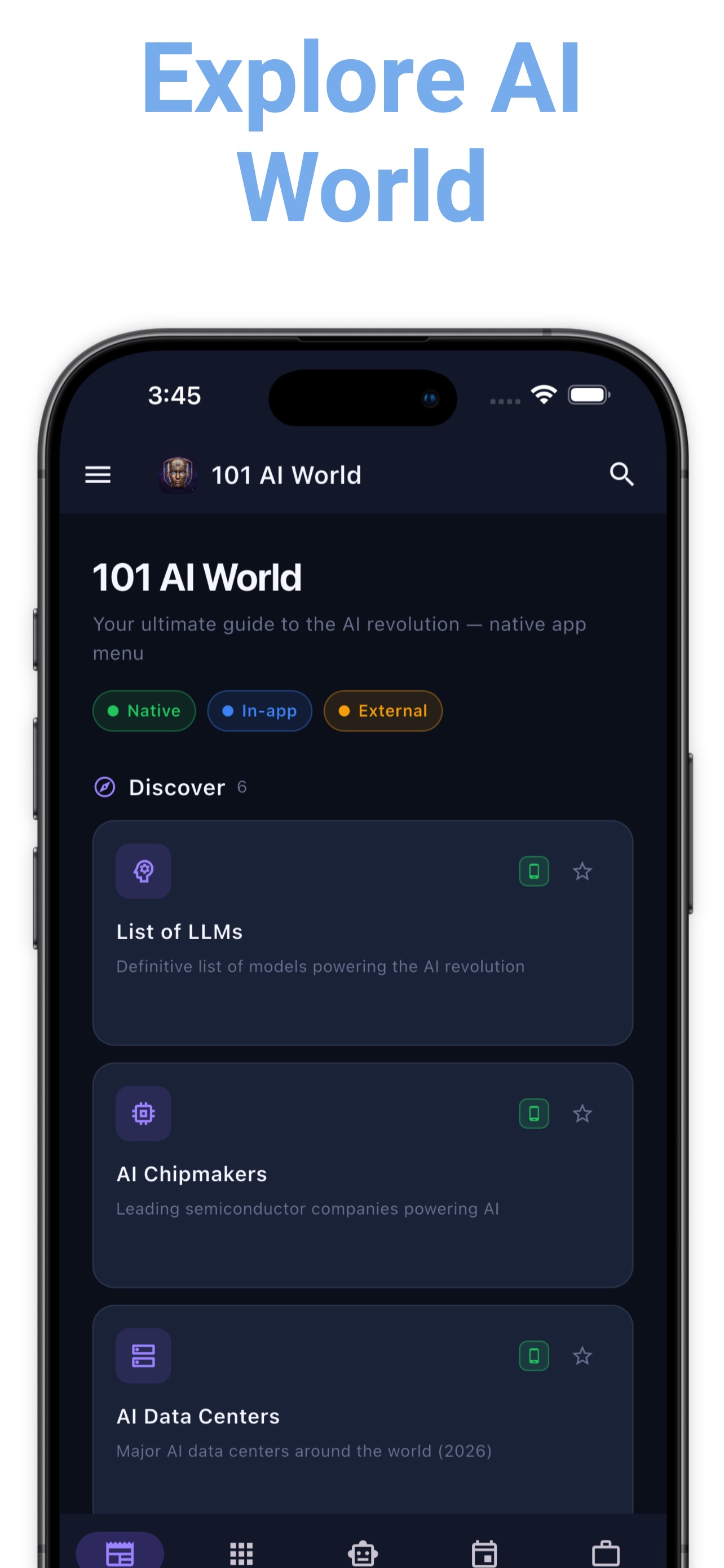 Screenshot 3 of 101 AI World