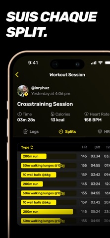 Hyrox & Crossfit Tracker: Hyro iPhone screenshot 2