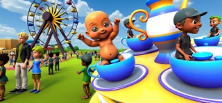 Baby Adventure Park Game screenshot