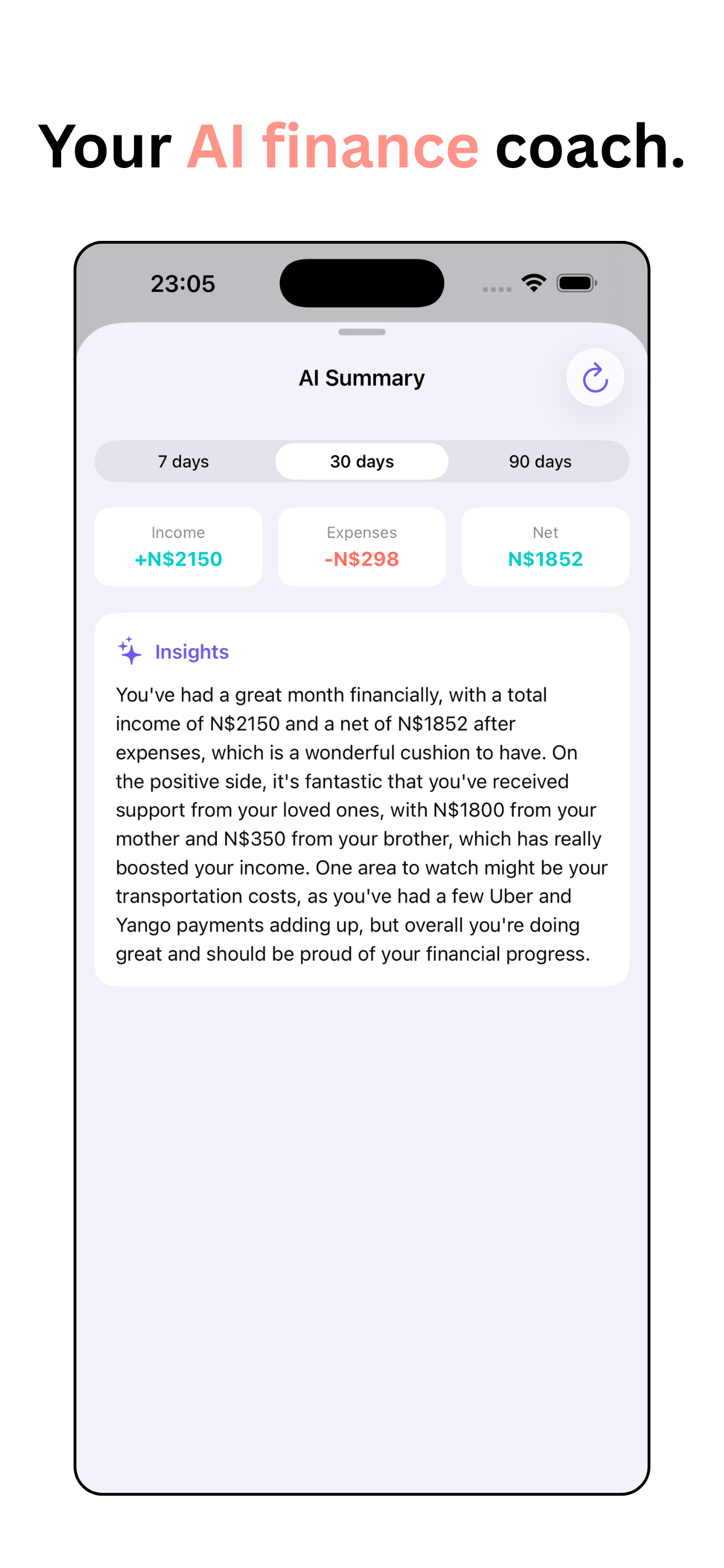 Imali: Budget App screenshot 2
