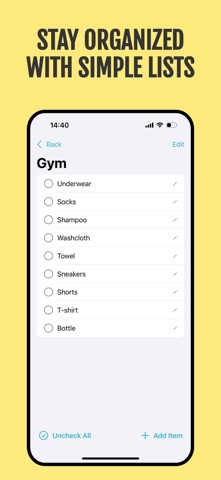 Recheckable: Checklist Screenshot 1 of 3