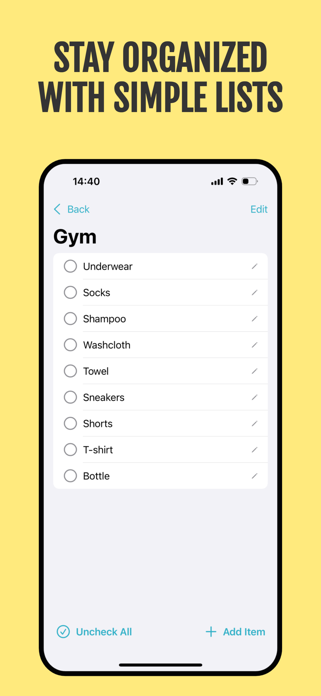 Recheckable: Checklist Screenshot 1 of 3