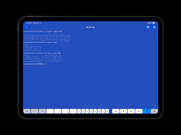 Easy SSH iPad screenshot 2