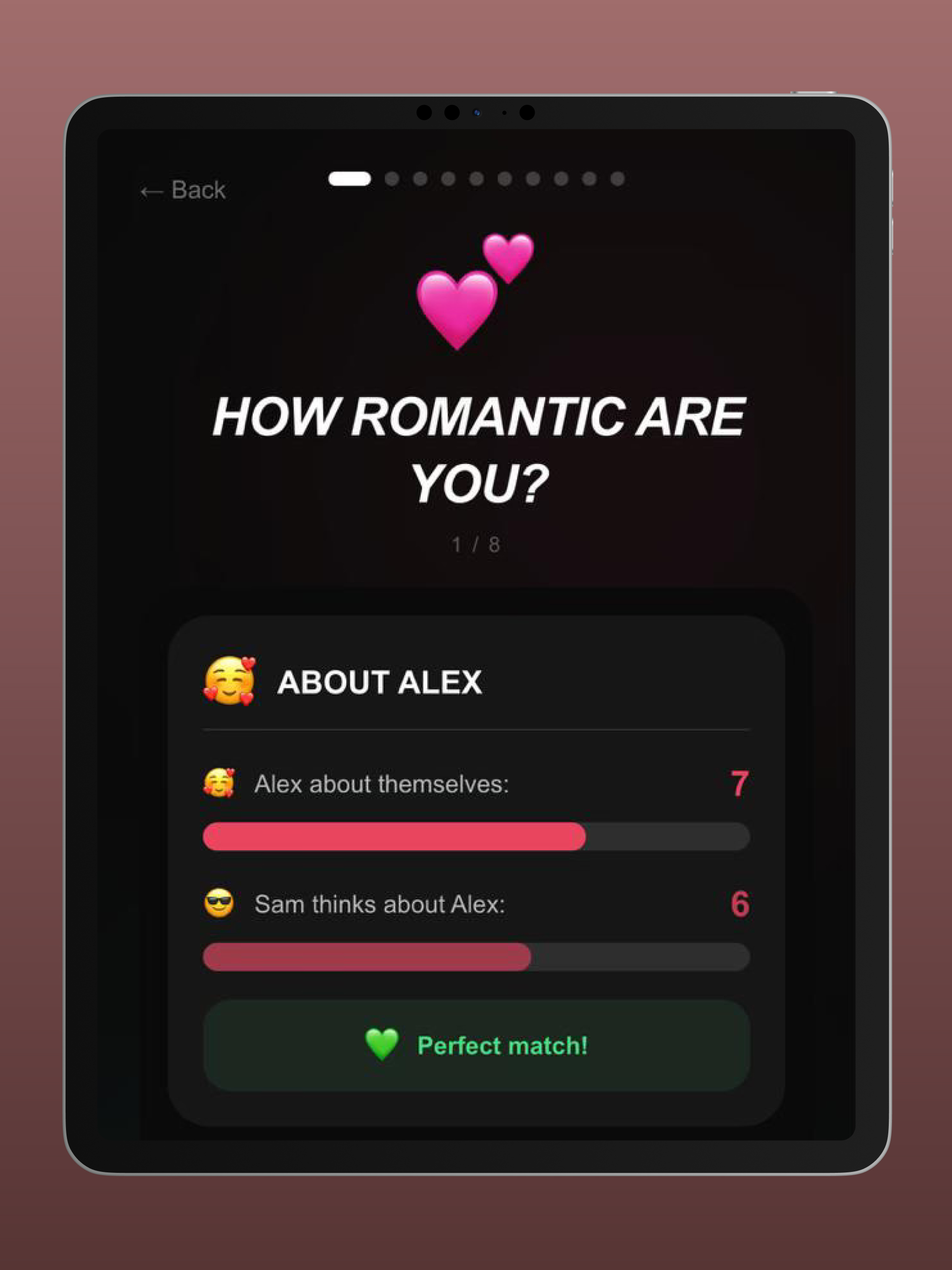 Mirror: Game for Couples