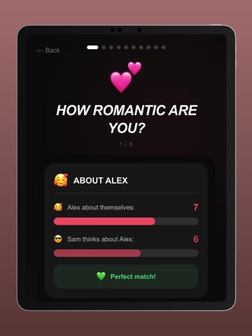 Mirror: Game for Couples iPad screenshot