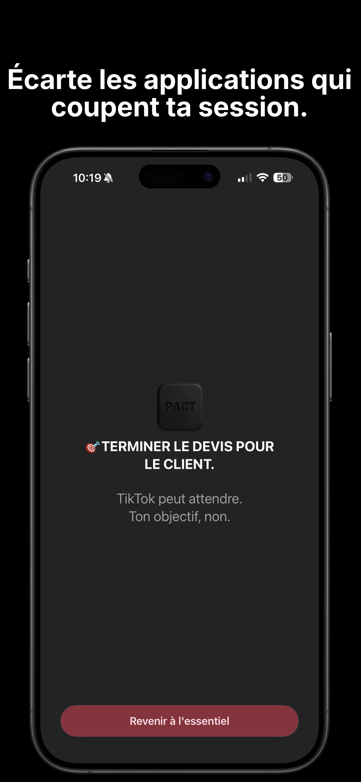 PACT - Sessions protégées screenshot 3