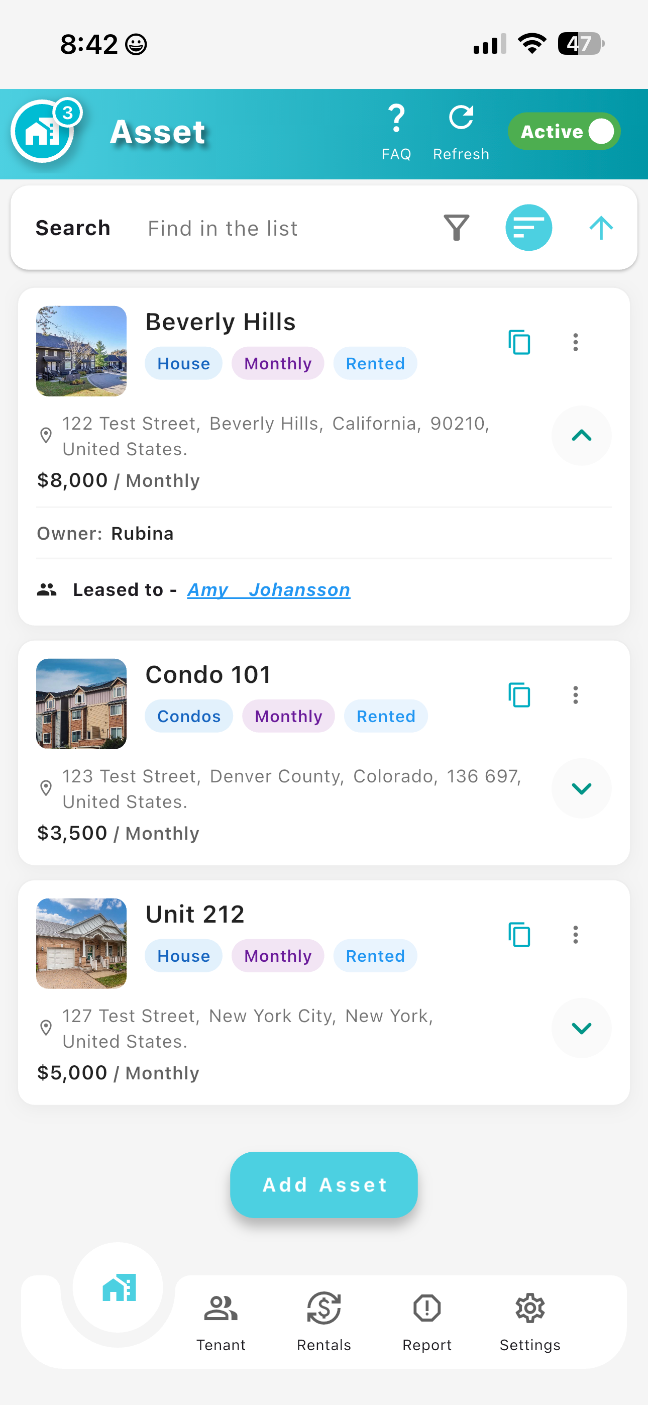 Rent Management System