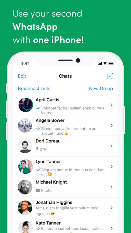 #1. Messenger Plus for WhatsApp (iOS) Podle: Wistrapp