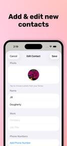 Peeply: Relationship Manager screenshot