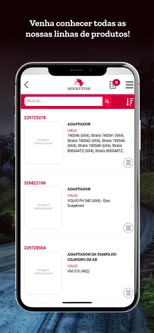 Screenshot #3 pour Meritor - Catálogo