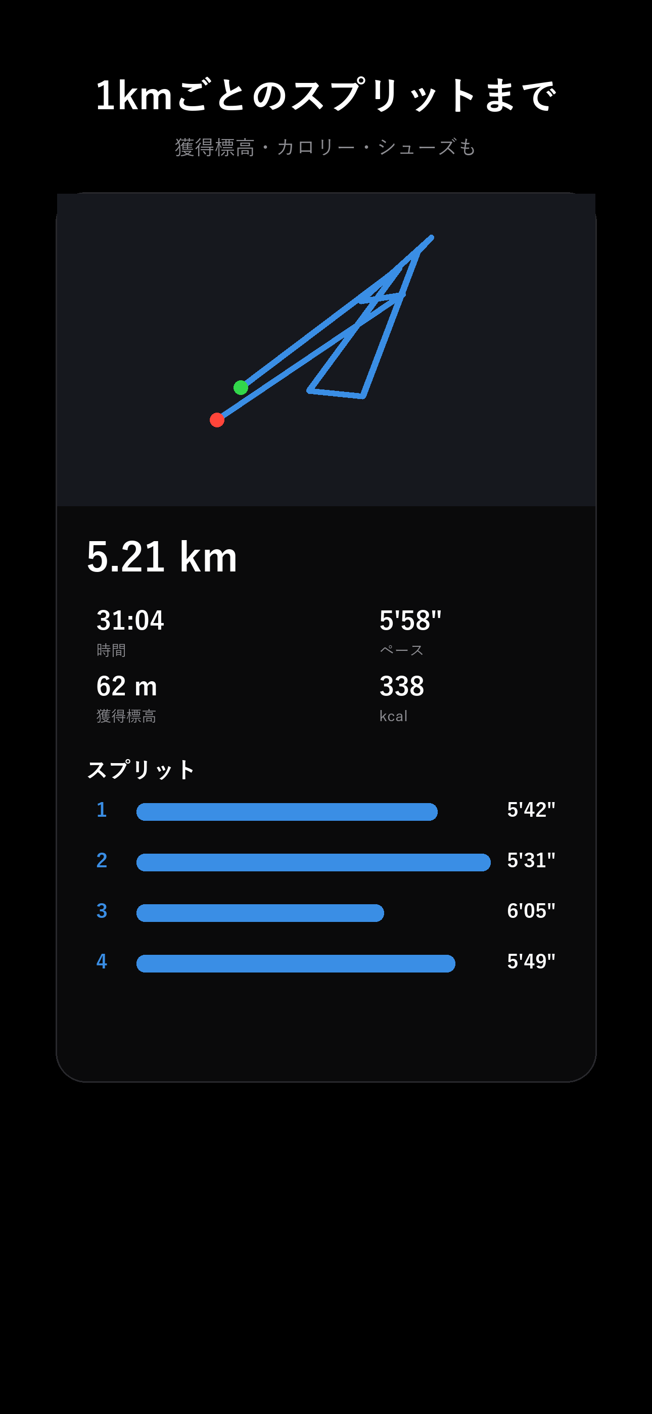 runlog - GPSランニング記録 screenshot 3