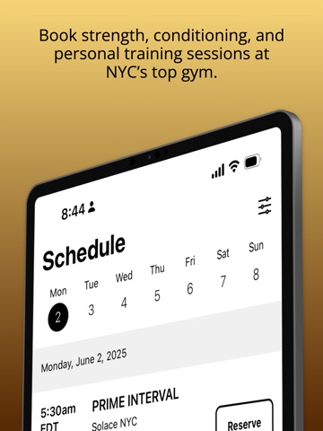 Solace New York City iPad screenshot