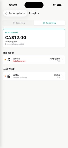 SubTrack: Subscription Vault screenshot