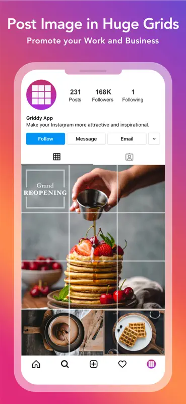Griddy Pro: Split Pic in Grids screenshot 1 of 7